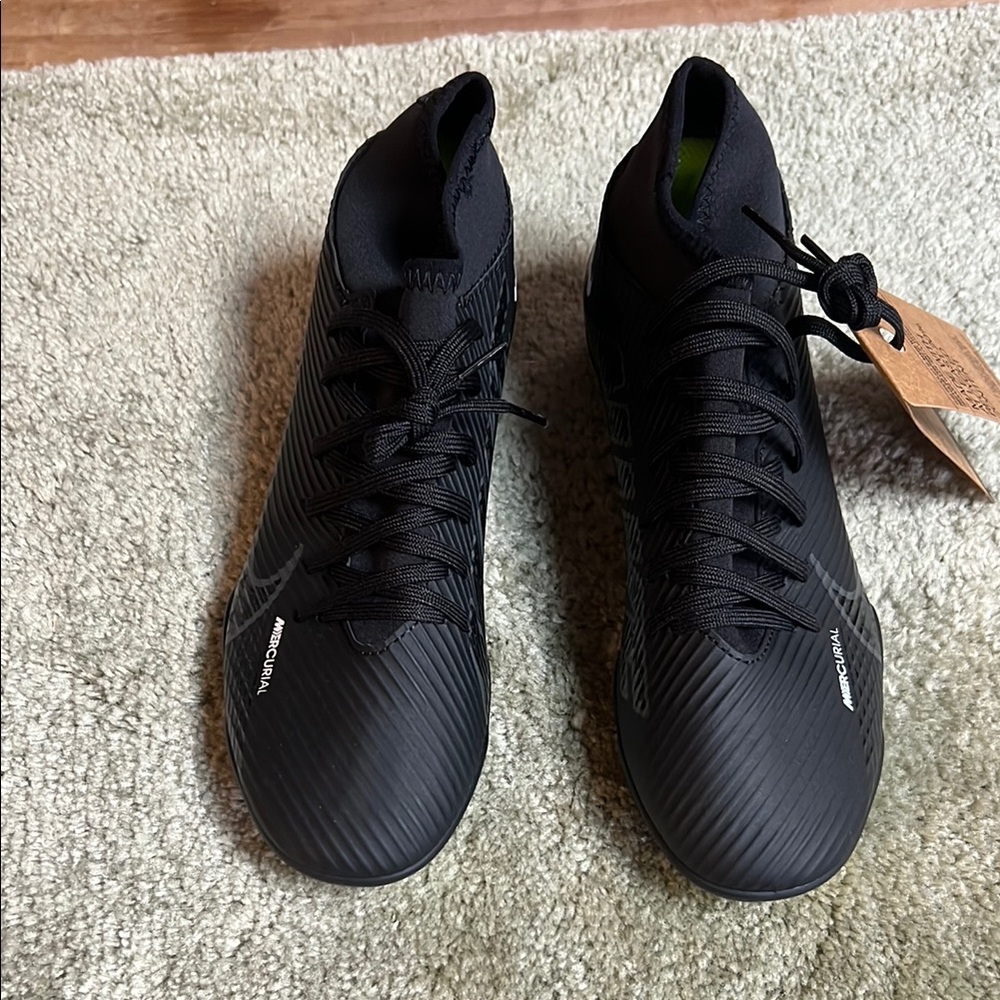 Unisex Nike Superfly 9 Club FG/MG BLACK DK SMOKE GRAY Mercurial